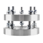 2 Wheel Spacers Adapters 5x4.5 to 5x4.75 1 Inch Thick 5x114.3 to 5x120 12x1.5